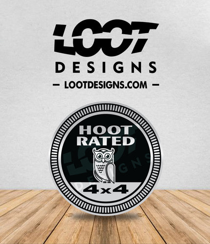 BAT RATED Badge for Offroad Vehicle – Loot Designs
