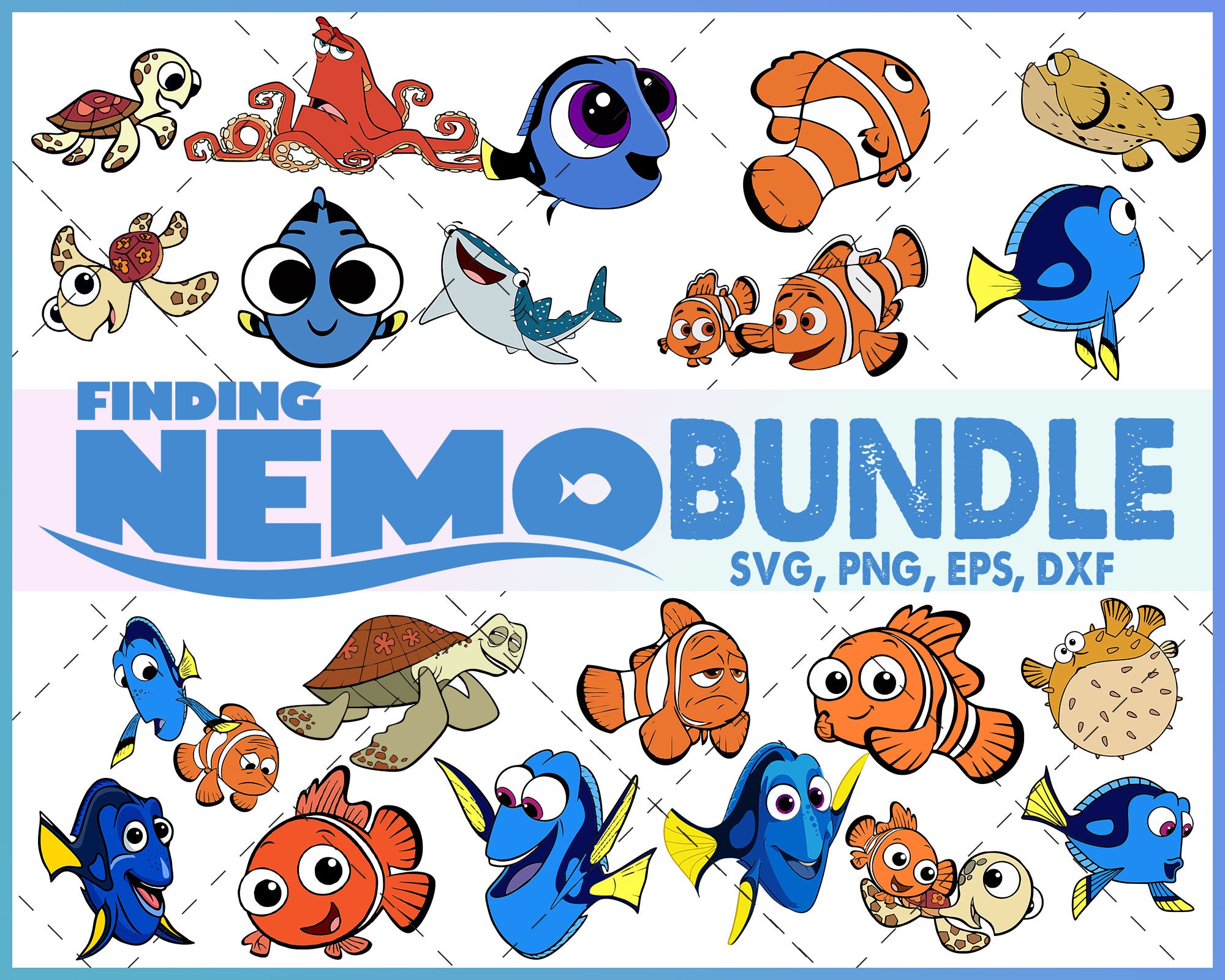 Free Free Disney Finding Nemo Svg