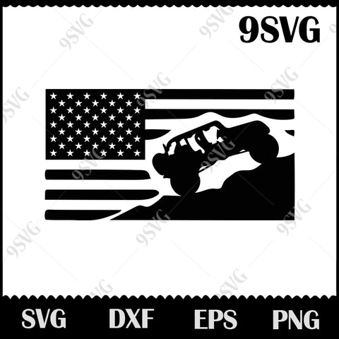 Free Free American Flag Jeep Svg 193 SVG PNG EPS DXF File