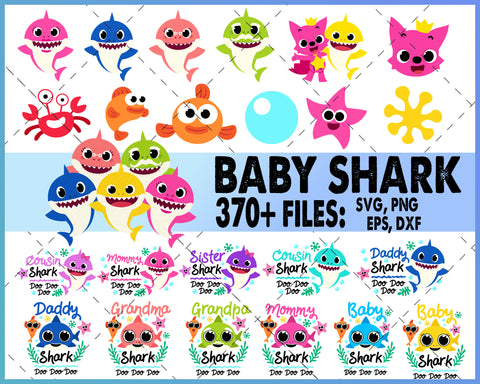 Free Free 91 Baby Shark Letters Svg SVG PNG EPS DXF File