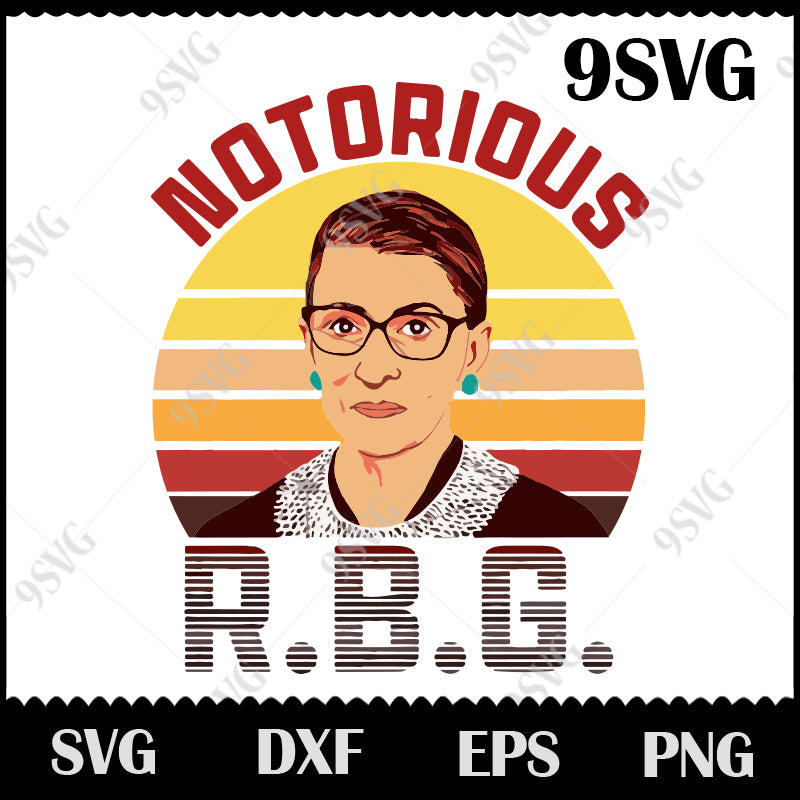 Download Notorious Rbg Logo Design Feminist Ruth Bader Ginsburg 99svg