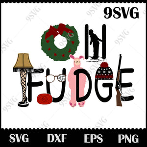 Oh Fudge Svg Home Alone Movie Svg Merry Christmas Svg Png Dxf Eps 99svg
