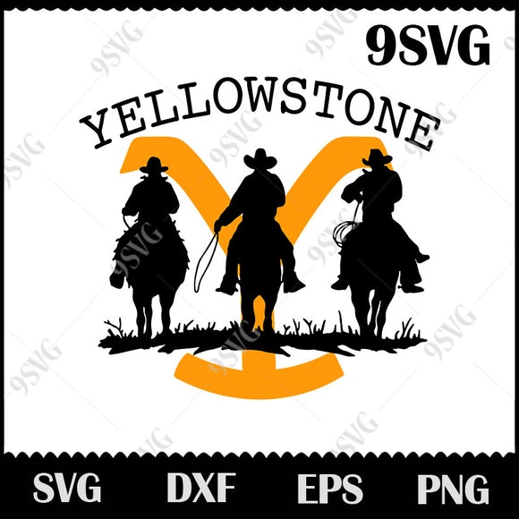 Download Yellowstone Svg Cowboy Svg Horse Svg Trending Svg Png Eps Dxf 9svg