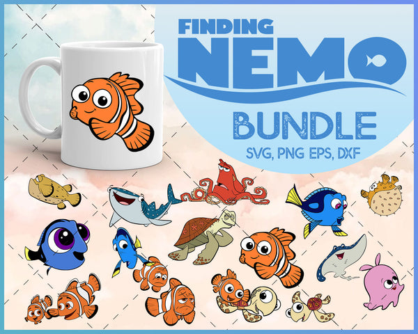 Free Free 252 Disney Finding Nemo Svg SVG PNG EPS DXF File