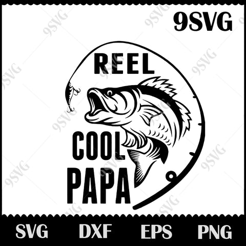 Free Free 284 Fishing Svg Hooked On Papa Svg SVG PNG EPS DXF File