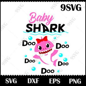 Free Free Baby Shark Pink Svg 782 SVG PNG EPS DXF File