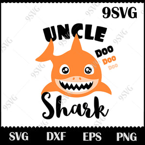 Download Uncle Shark Svg Orange Shark Svg Family Svg Baby Shark Svg Png Dx 9svg
