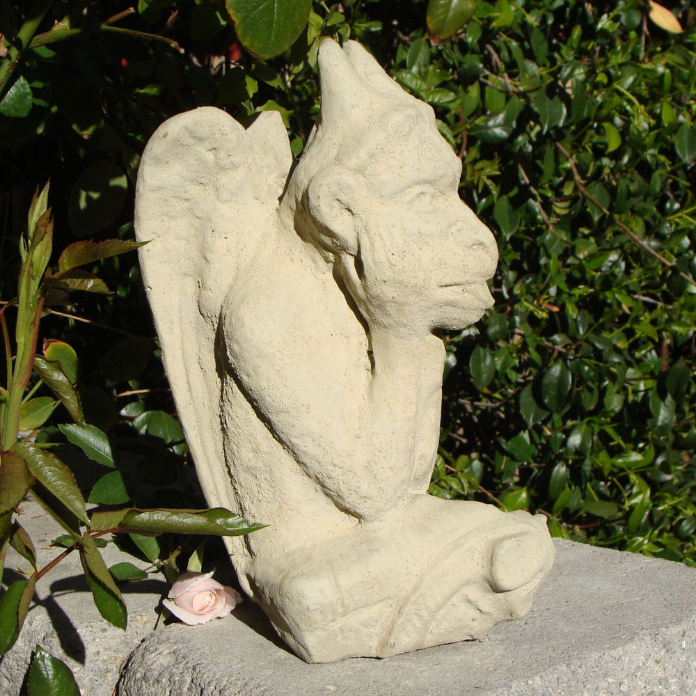 Vintage Sitting Gargoyle – Designer Stone Inc.