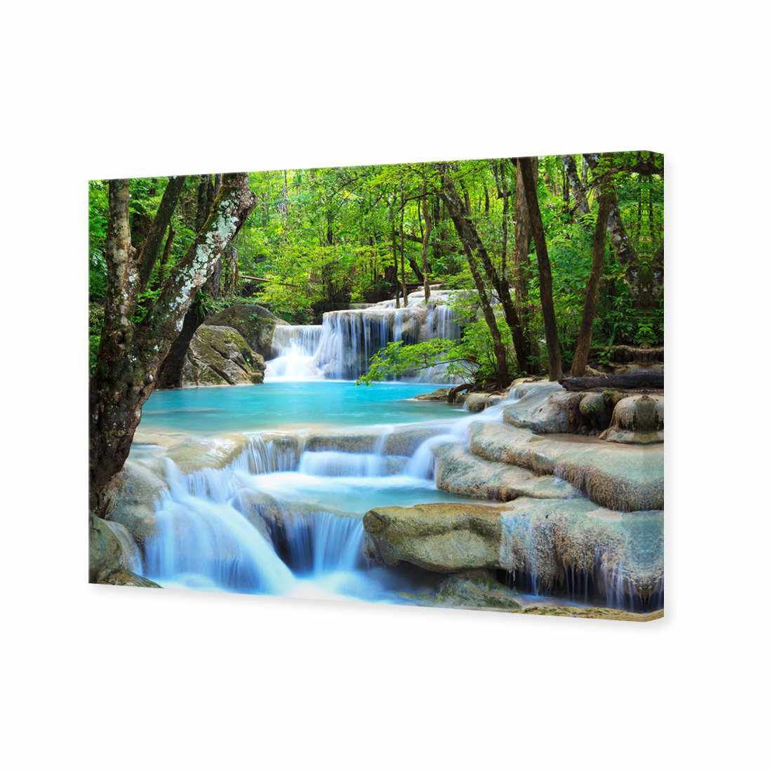 Soft Waterfalls Canvas Art | Wall Art Designs
