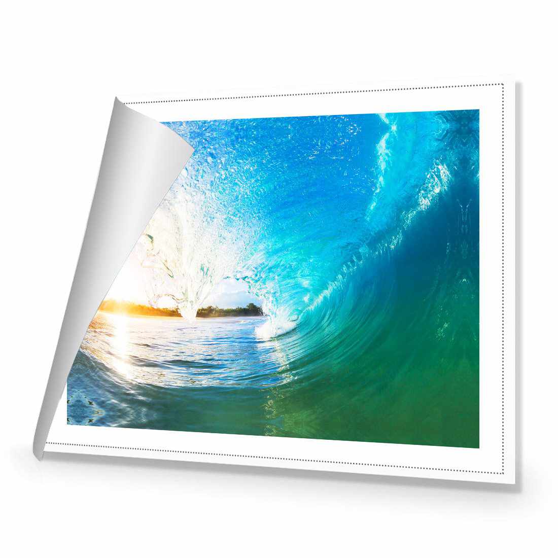 Surfing Dream Sunset Canvas Art exclusive at Wall Art Designs