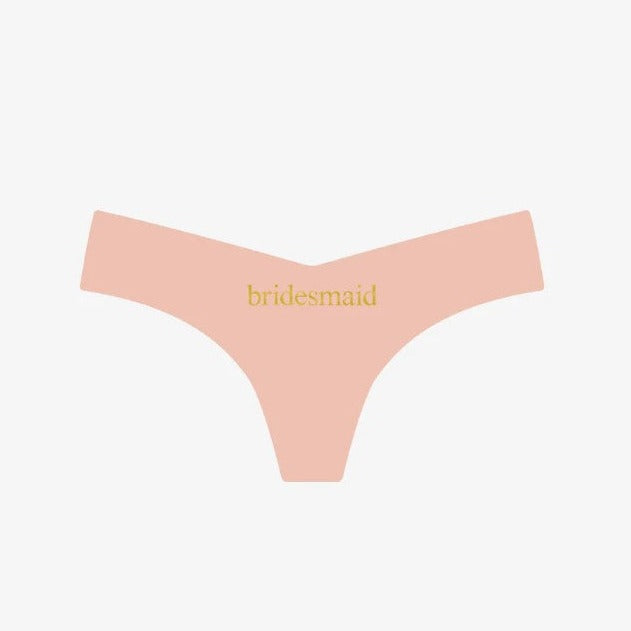 Commando Bridal Thongs