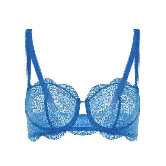 Cosabella Paradiso Petite Triangle Bralette in Navy Blue FINAL SALE (40%  Off) - Busted Bra Shop