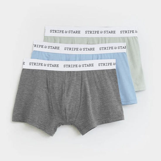 Stripe & Stare Unisex Boxer 3 Pack