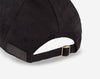 Black Suede Cap