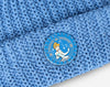 Cinderella Soft Blue Toddler Pom Beanie