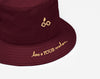 Harry Potter™ Scar and Glasses Burgundy Bucket Hat