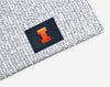 Illinois Fighting Illini Navy Speckled Beanie