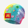 Lucky Charms Rainbow Tie Dye Beanie With Beanie Charms