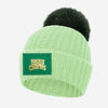 Lucky the Leprechaun Nile Green Kids Pom Beanie