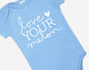 Carolina Blue Baby Bodysuit