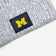 Michigan Wolverines Navy Speckled Pom Beanie