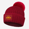 Iowa State Cyclones Crimson Pom Beanie