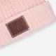 Blush Pom Beanie (Natural Pom)