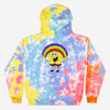 Rainbow on Rainbow SpongeBob Tie Dye Hoodie