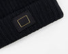 Wyoming Black Gold Foil Pom Beanie