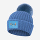 Stitch Kids Soft Blue Pom Beanie