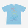 Minnie Mouse PRIDE Light Blue Short Sleeve T Shirt