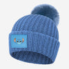 Stitch Soft Blue Pom Beanie (Soft Blue Pom)