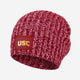 USC Trojans Crimson and White Speckled Beanie