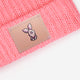 Piglet Pink Kids Pom Beanie