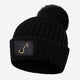 Scorpio Constellation Black Pom Beanie