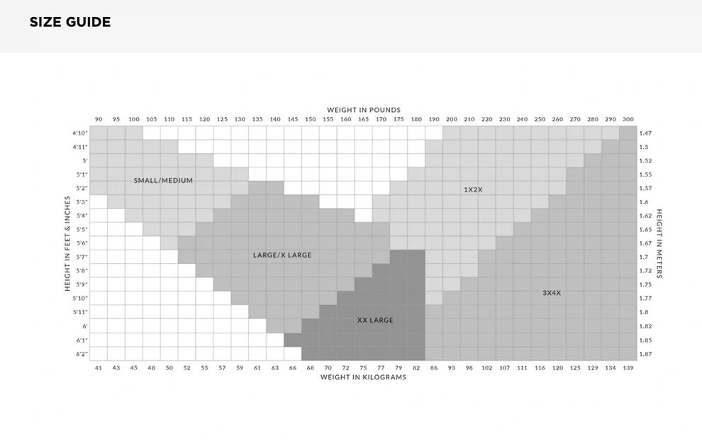 CAPEZIO SIZE CHART – THE COLLECTIVE DANCEWEAR