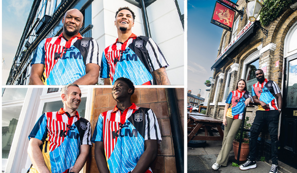 Brentford Football Club's retro kit on Alvio