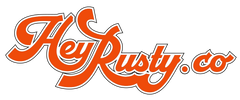 Hey Rusty Logo