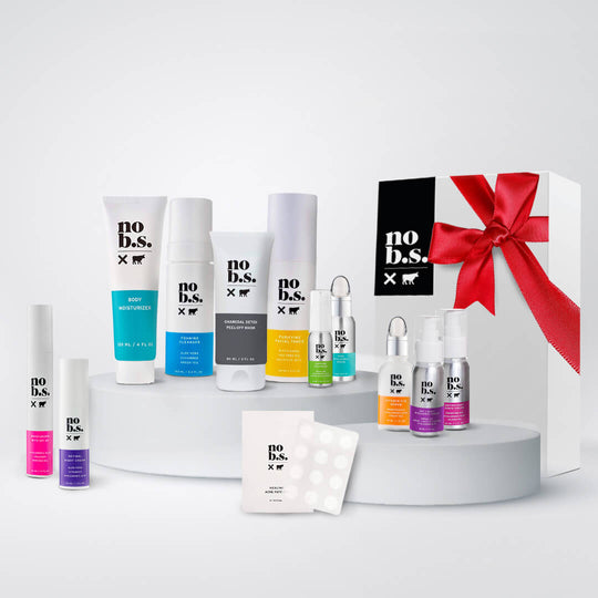 No B.S product range and gift box