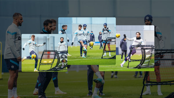 Flick's PRO range in action with the Manchester City Team