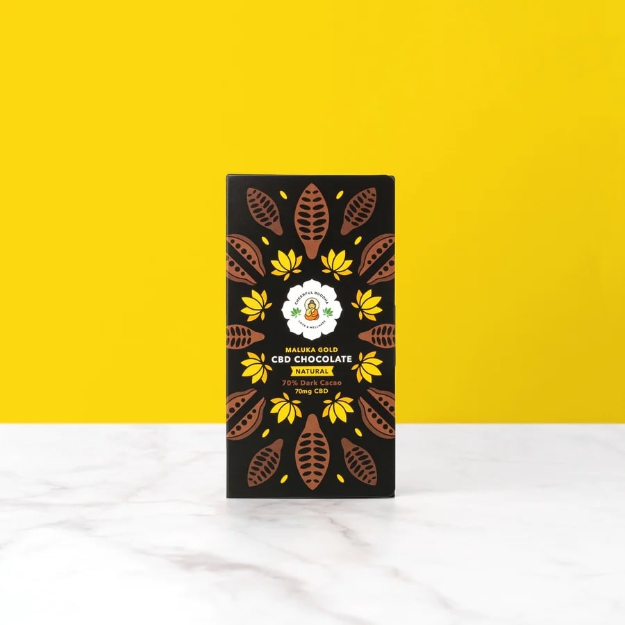 'Bean-to-Bar' CBD-infused Chocolate by Cheerful Buddha on Alvio