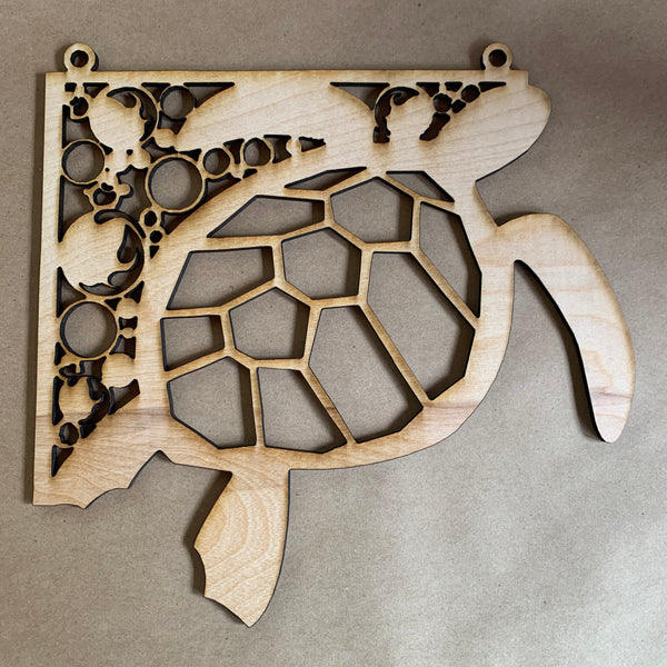 Cast Resin Sea Turtle Cutting Board