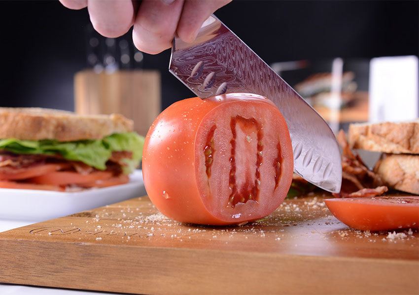 How To Chop Vegetables With A Knife 