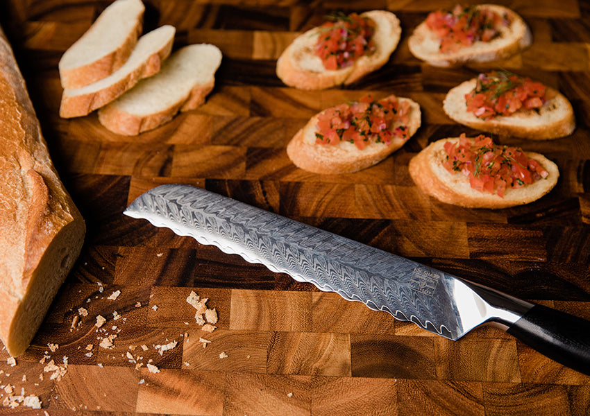 How to Sharpen a Serrated Bread Knife - Work Sharp Sharpeners