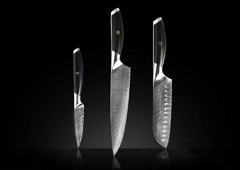 Level up your kitchen prep skills with a fancy knife set on sale