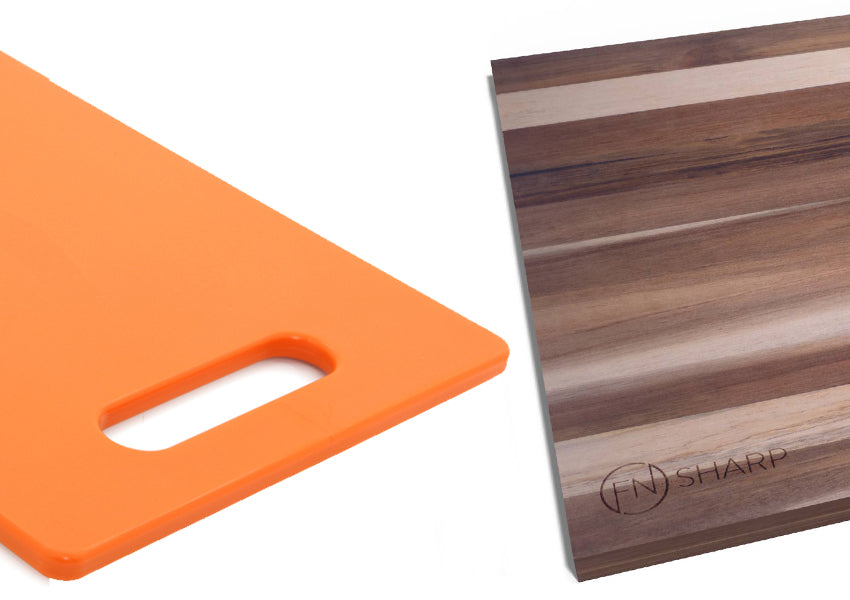 What are the Different Uses for Wood vs. Plastic Cutting Boards