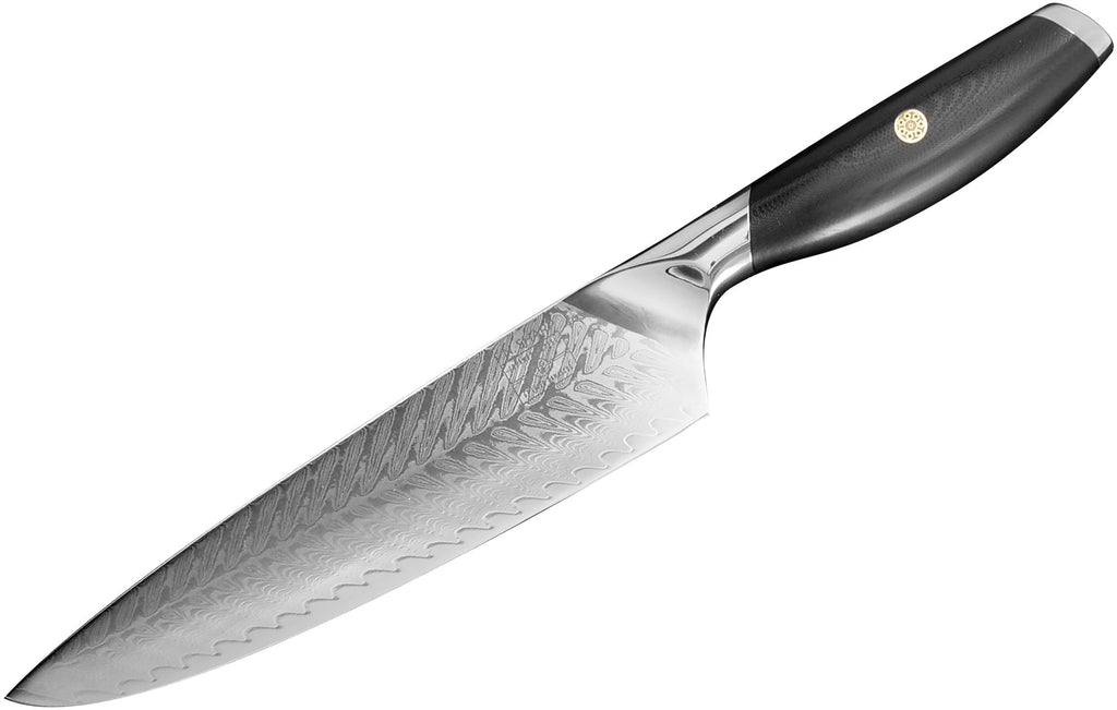 Non Serrated Damascus Steel Steak Knives - Zelancio.com – Marketfleet Inc.