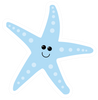 Starfish Blue