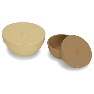 Liewood Kit de Boîtes à Repas - Silicone - Jose - Golden Caramel