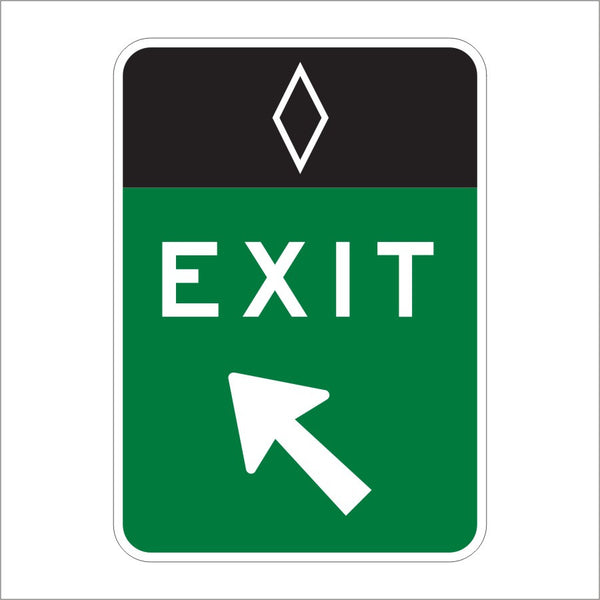 E8-4 HOV EXIT (ARROW SYMBOL) SIGN – Main Street Signs, Athaco Inc.